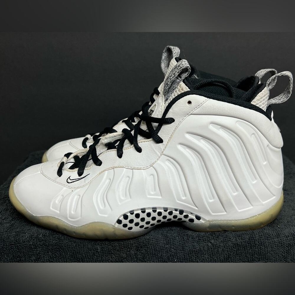 Nike Little Posite One GS “White Ice” 644791-102 Foamposite Shoes 6.5Y Women's 8